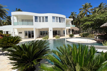 Modern beachfront ma in the Dominican Republic