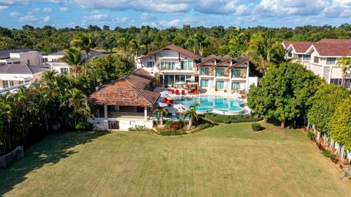 #2 Contemporary 10-Bedroom Mansion for Sale in Casa de Campo, La Romana – Ocean & Golf Course Views